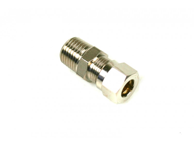 CONECTOR DE LA FILET 1/4" LA CONDUCTA DE 8 MM