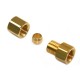 CONECTOR DE LA FILET G1/4" LA CONDUCTA DE 8 MM