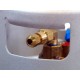 CONECTOR DE LA FILET 3/4-16 UNF LA CONDUCTA DE 8 MM
