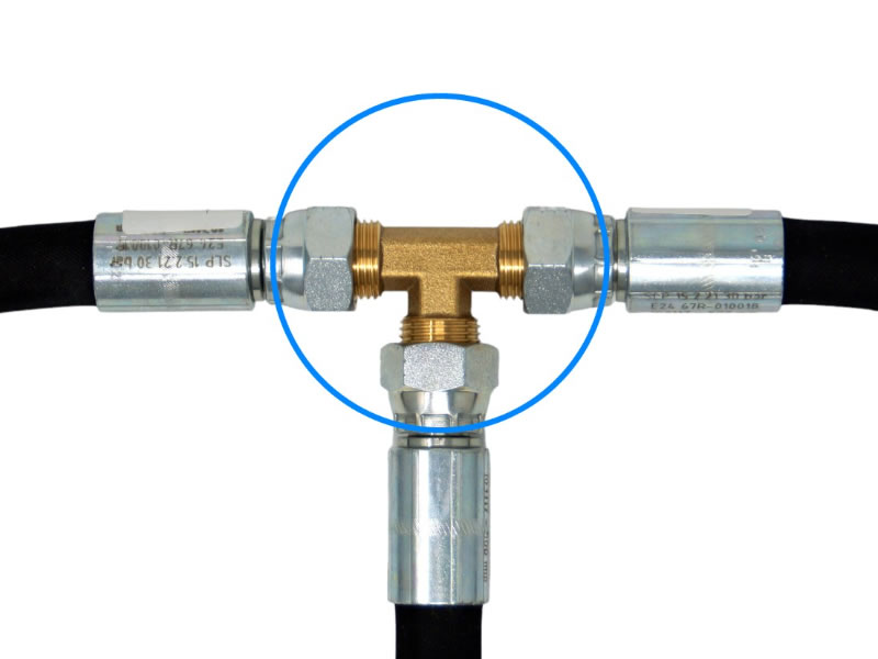 RACORD T UNIRE FURTUN ALIMENTARE FILET EXTERIOR G 3/4 UNF