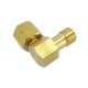 CONECTOR LA 90 GRADE 1/4" ARAGAZ -> FURTUN DE GAZ