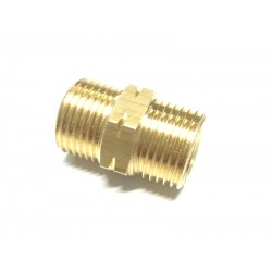 CONECTOR TATA G 3/8″ STANGA / TATA G 3/8″ STANGA L=26