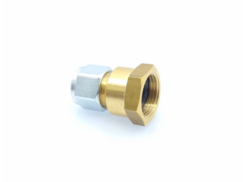 CONECTOR DREPT FILET INTERIOR M 20×1.5 LA CONDUCTA FLEXIBILA D.8 MM (PT. REGULATOR TRUMA)