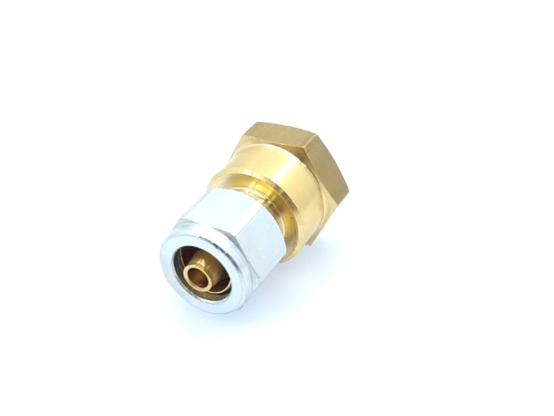 CONECTOR DREPT FILET INTERIOR M 20×1.5 LA CONDUCTA FLEXIBILA D.8 MM (PT. REGULATOR TRUMA)