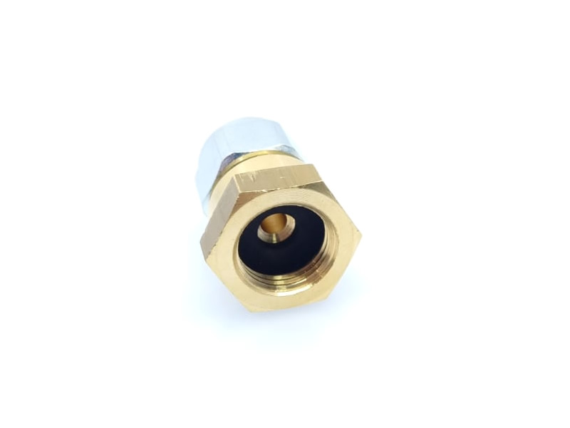 CONECTOR DREPT FILET INTERIOR M 20×1.5 LA CONDUCTA FLEXIBILA D.8 MM (PT. REGULATOR TRUMA)