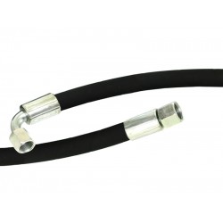 FURTUN ALIMENTARE BUTELIE 0,5M LA 90 GRADE FILET 3/4 DREAPTA