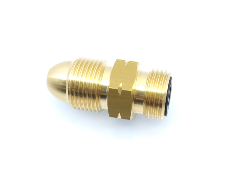 ADAPTOR ALIMENTARE CU GPL PENTRU BUTELIE ENGLEZEASCA FILET EXT. G 5/8 STANGA / INT. W 21,8 H