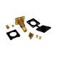 PRIZA DE ALIMENTARE CU GPL EXTERNA PT. RULOTA  - CONECTOR DREPT - FILET INTERIOR W21,8 (PT. CONDUCTA 8 MM)