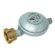 Regulator de presiune gaz pentru butelie Romania, 30 mbari, 1,5 kg/h, iesire filet 1/4" 