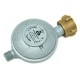 Regulator de presiune gaz pentru butelie Romania, 30 mbari, 1,5 kg/h, iesire filet 1/4" 