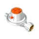 Regulator de presiune gaz pentru butelie Romania, 50 mbari, 1,5 kg/h iesire filet 1/4" cu valva de siguranta Regulator de presiune gaz pentru butelie Romania, 50 mbari, 1,5 kg/h iesire filet 1/4" cu valva de siguranta