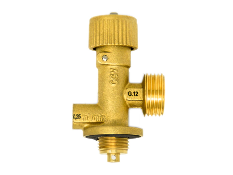 Valva de gaz GOK pentru butelie M16x1.5 (GAZ) x KLF SV