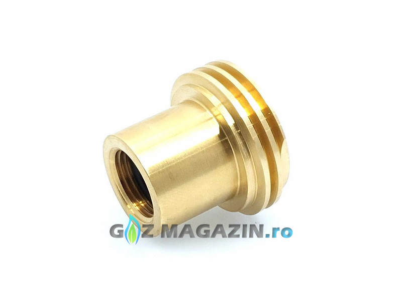 ADAPTOR ALIMENTARE CU GPL PENTRU BUTELIE 11 KG - ACME (SCURT) - FILET W21,8X1/14" ADAPTOR ALIMENTARE CU GPL PENTRU BUTELIE 11 KG - ACME (SCURT) - FILET W21,8X1/14"