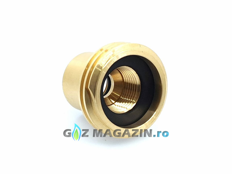 ADAPTOR ALIMENTARE CU GPL PENTRU BUTELIE 11 KG - ACME (SCURT) - FILET W21,8X1/14" ADAPTOR ALIMENTARE CU GPL PENTRU BUTELIE 11 KG - ACME (SCURT) - FILET W21,8X1/14"