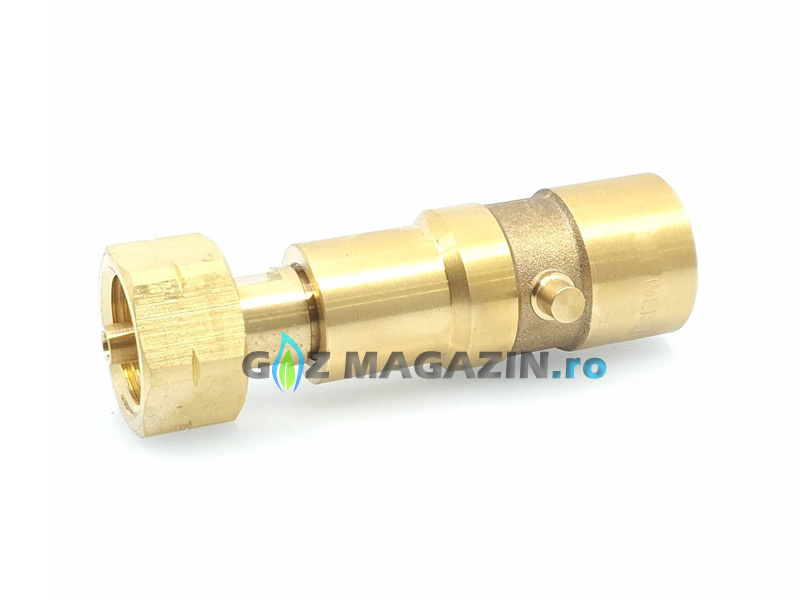 ADAPTOR ALIMENTARE CU GPL PENTRU BUTELIE 11 KG - BAIONETA - FILET W21,8X1/14" ADAPTOR ALIMENTARE CU GPL PENTRU BUTELIE 11 KG - BAIONETA - FILET W21,8X1/14"