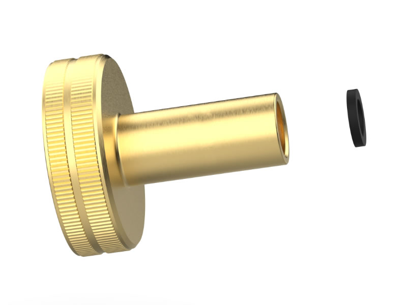 ADAPTOR GPL ROMANIA DIN ALAMA CU FILET INTERIOR M16x1,5 LUNGIME 60 MM