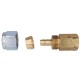 CONECTOR DREPT FILET INTERIOR G 1/4″ LA CONDUCTA FLEXIBILA D.8 MM