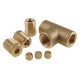 RACORD T Ø6X6X6 MM PT. CONDUCTA DE CUPRU