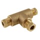 RACORD T Ø8X8X8 MM PT. CONDUCTA DE CUPRU