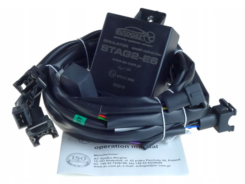 EMULATOR INJECTOARE BENZINA STAG2-E6 PT. 6 CILINDRI EMULATOR INJECTOARE BENZINA STAG2-E6 PT. 6 CILINDRI