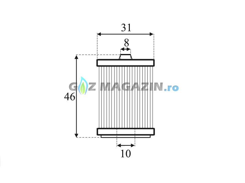 KIT REVIZIE FILTRU GPL ELECTROVALVA VALTEK TIP07 (ORIGINAL)