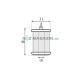 KIT REVIZIE FILTRU GPL ELECTROVALVA VALTEK TIP07 (ORIGINAL)