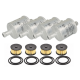 PACHET X 4 SET FILTRE GPL LANDI RENZO DACIA CU GPL DE FABRICA AN > 2020 (Bulpren)