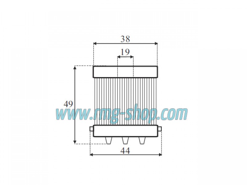 ELEMENT FILTRANT FILTRU REFOLOSIBIL F779 (FIBRA DE STICLA)