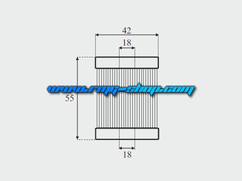 ELEMENT FILTRANT FILTRU MILANO (VALTEK) (din fibra de sticla)