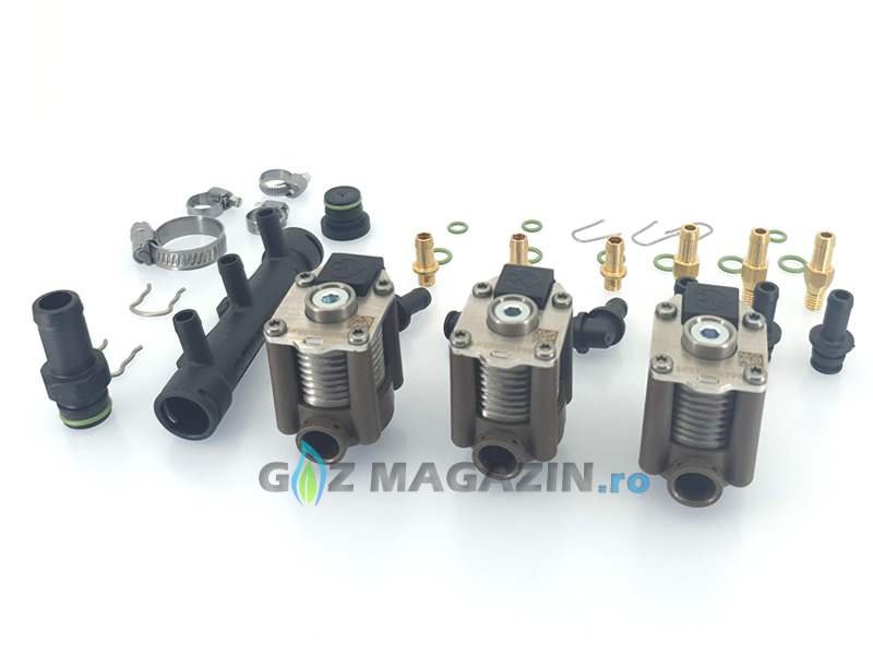 RAMPA INJECTOARE AC W03 (1,9 OHMI) - 3 CIL. (cu distribuitor) RAMPA INJECTOARE AC W03 (1,9 OHMI) - 3 CIL. (cu distribuitor)