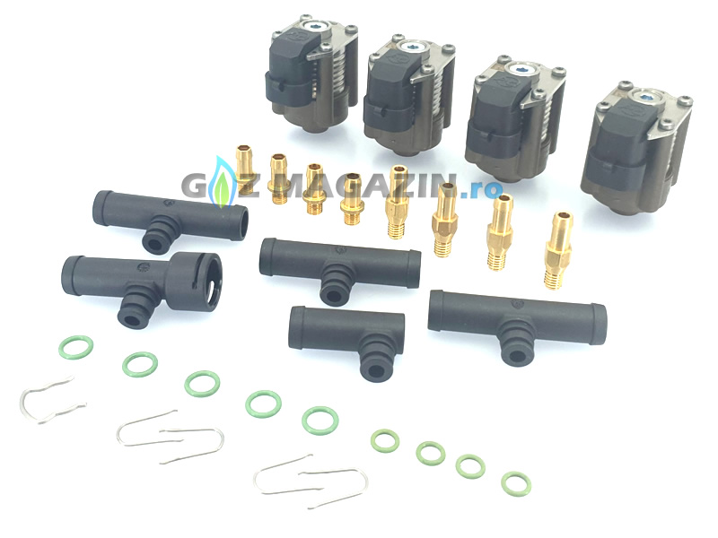 RAMPA INJECTOARE AC W03 (1,9 OHMI) - 4 CIL. (cu coturi) RAMPA INJECTOARE AC W03 (1,9 OHMI) - 4 CIL. (cu coturi)