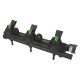 RAMPA 3 INJECTOARE LANDI RENZO GIRS 12 ECO EVO - VERDE + SENZOR PRESIUNE DELLORTO (CIRCUIT APA ANULAT) RAMPA 3 INJECTOARE LANDI RENZO GIRS 12 ECO EVO - VERDE + SENZOR PRESIUNE DELLORTO (CIRCUIT APA ANULAT)