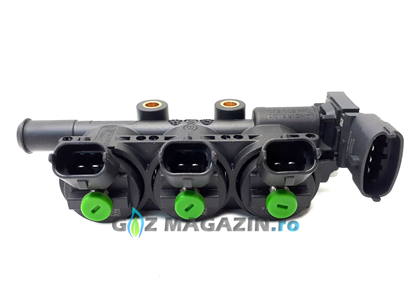 Rampa GPL 3 injectoare GIRS 12 gama Dacia - Renault cu gaz din fabrica Rampa GPL 3 injectoare GIRS 12 gama Dacia - Renault cu gaz din fabrica