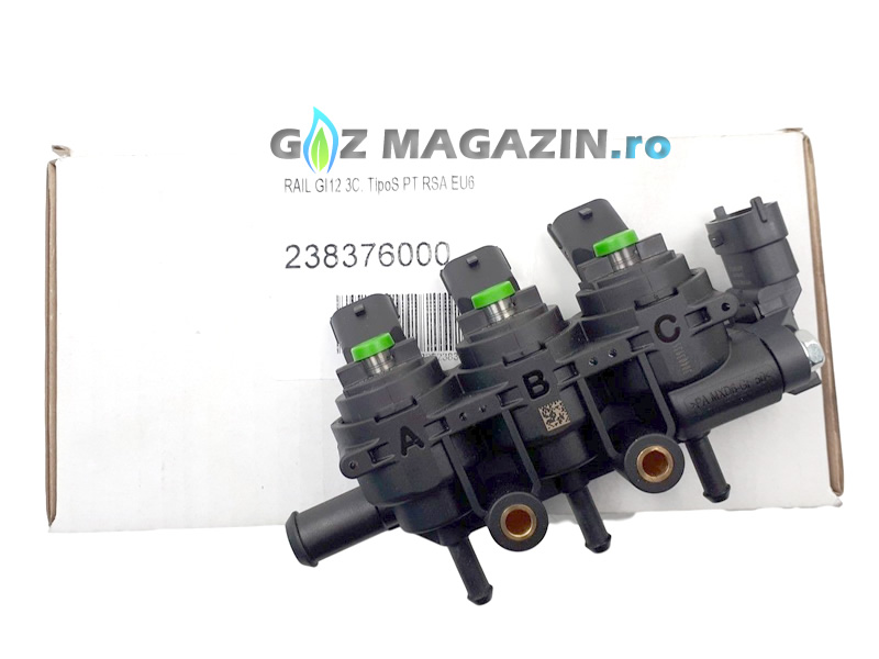 Rampa GPL 3 injectoare GIRS 12 gama Dacia - Renault cu gaz din fabrica Rampa GPL 3 injectoare GIRS 12 gama Dacia - Renault cu gaz din fabrica