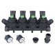 RAMPA 4 INJECTOARE LANDI RENZO GIRS 12 TIP S - VERDE RAMPA 4 INJECTOARE LANDI RENZO GIRS 12 TIP S - VERDE
