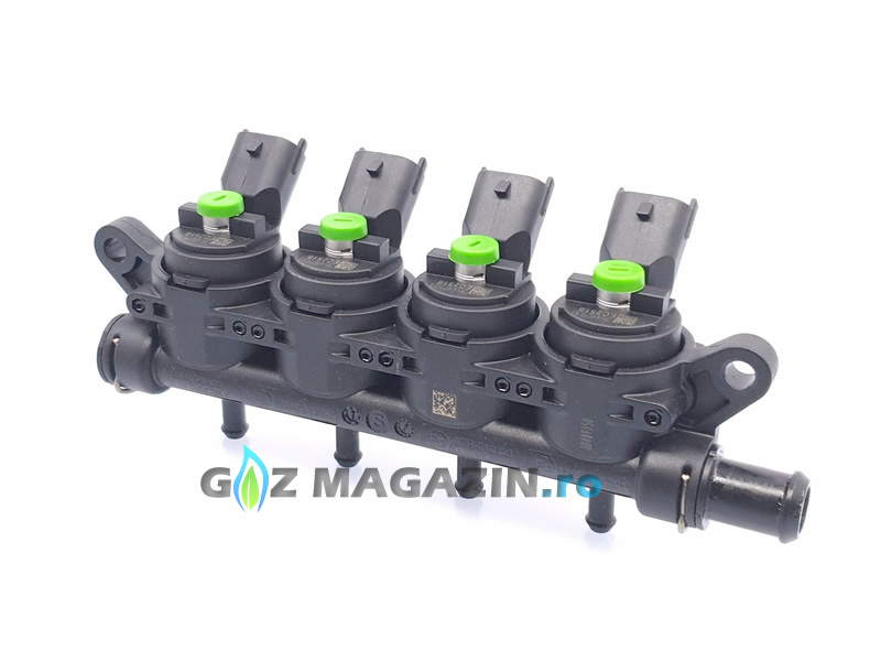 RAMPA 4 INJECTOARE LANDI RENZO GIRS 12 TIP S - VERDE RAMPA 4 INJECTOARE LANDI RENZO GIRS 12 TIP S - VERDE