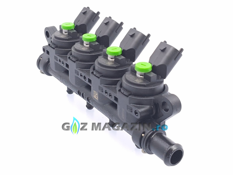 RAMPA 4 INJECTOARE LANDI RENZO GIRS 12 TIP S - VERDE RAMPA 4 INJECTOARE LANDI RENZO GIRS 12 TIP S - VERDE