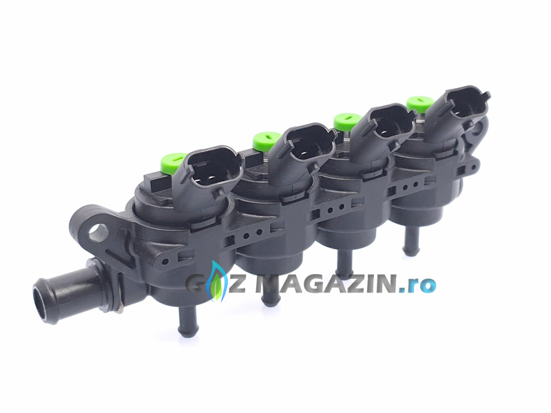 RAMPA 4 INJECTOARE LANDI RENZO GIRS 12 TIP S - VERDE RAMPA 4 INJECTOARE LANDI RENZO GIRS 12 TIP S - VERDE