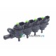 RAMPA 4 INJECTOARE LANDI RENZO GIRS 12 TIP S - VERDE RAMPA 4 INJECTOARE LANDI RENZO GIRS 12 TIP S - VERDE