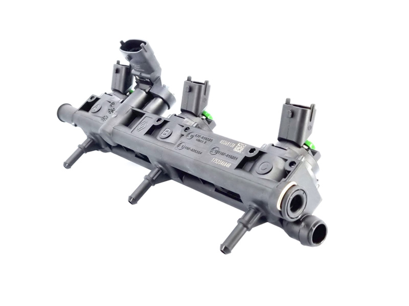 RAMPA GPL 3 INJECTOARE GIRS 12 GAMA DACIA - RENAULT CU GAZ DIN FABRICA 17 52 346 84R, 175230842R, 175236541R