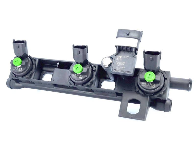 RAMPA GPL 3 INJECTOARE GIRS 12 GAMA DACIA - RENAULT CU GAZ DIN FABRICA 17 52 346 84R, 175230842R, 175236541R
