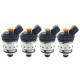 SET 4 INJECTOARE LANDI RENZO MED CU CAP VERDE/PORTOCALIU (LOGAN 1,4) SET 4 INJECTOARE LANDI RENZO MED CU CAP VERDE/PORTOCALIU (LOGAN 1,4)
