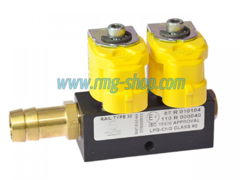 RAMPA INJECTOARE VALTEK TIP 30 (1 OHM) - 2 CIL. RAMPA INJECTOARE VALTEK TIP 30 (1 OHM) - 2 CIL.