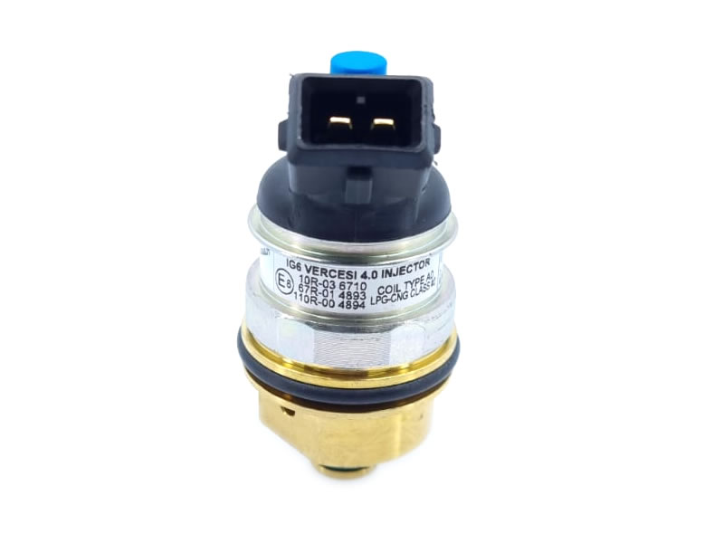 INJECTOR VERCESI GAS 5.0 (ECHIVALENT - LANDI RENZO MED GI 25-65 NEGRU/ALBASTRU)