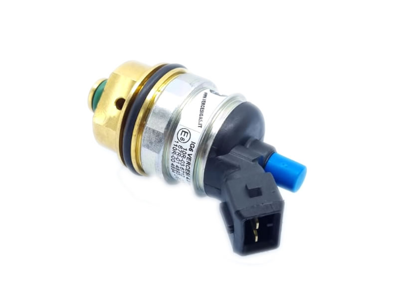 INJECTOR VERCESI GAS 5.0 (ECHIVALENT - LANDI RENZO MED GI 25-65 NEGRU/ALBASTRU)
