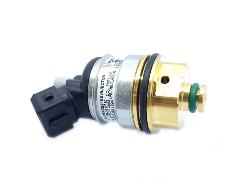 INJECTOR VERCESI GAS 5.0 (ECHIVALENT - LANDI RENZO MED GI 25-20 CU CAP GALBEN/GRI)