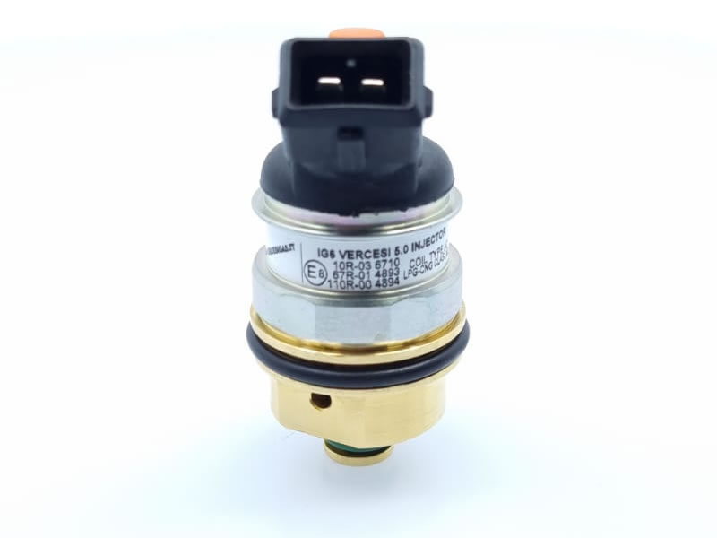 INJECTOR VERCESI GAS 5.0 (ECHIVALENT - LANDI RENZO MED GI 25-22 CU CAP VERDE/PORTOCALIU) INJECTOR VERCESI GAS 5.0 (ECHIVALENT - LANDI RENZO MED GI 25-22 CU CAP VERDE/PORTOCALIU)