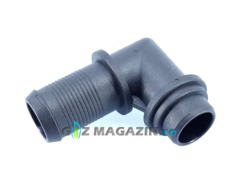 COT IESIRE GAZ PT. VAPORIZATOR AC STAG D.12 MM / 90°