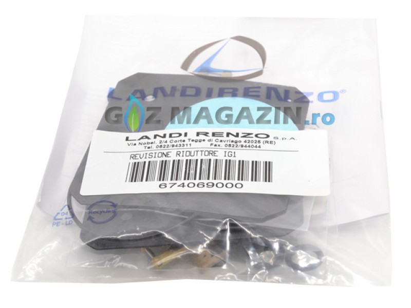 KIT REVIZIE MEMBRANE VAPORIZATOR LANDI RENZO IG1 (ORIGINAL)