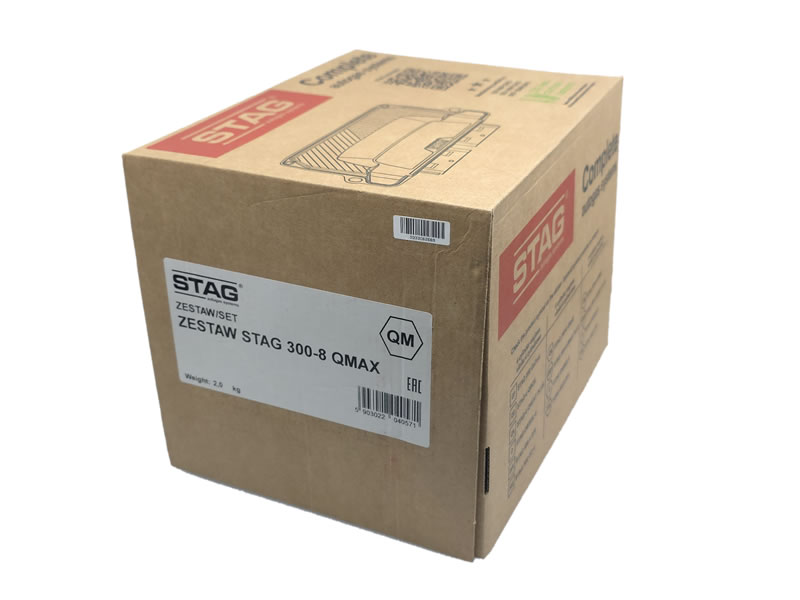 Minikit ELECTRONICA AC STAG-300-8 Q-MAX BASIC (8 cilindri) pentru instalații GPL